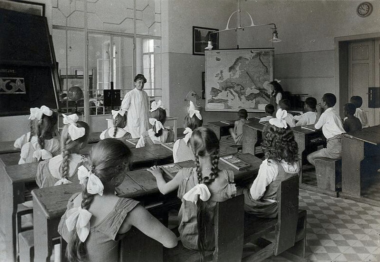 O castigo nas escolas era normal