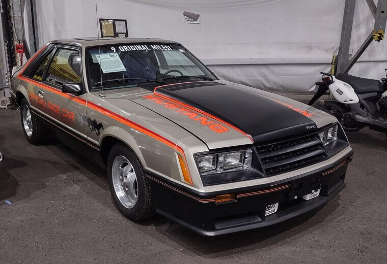15. 1979 Mustang Pace Car Edition