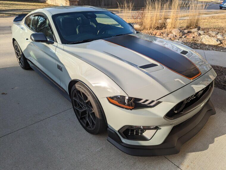 34. 2022 Mustang Mach 1