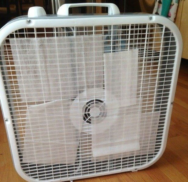 Slap Some Dryer Sheets Onto Your Fan