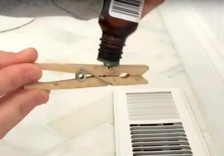 Freshen Up Your Vents With a Clothespin and Essential Oil