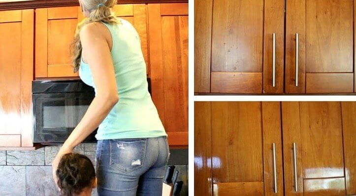 Make Your Cabinets Look and Smell Cleaner With Lemon