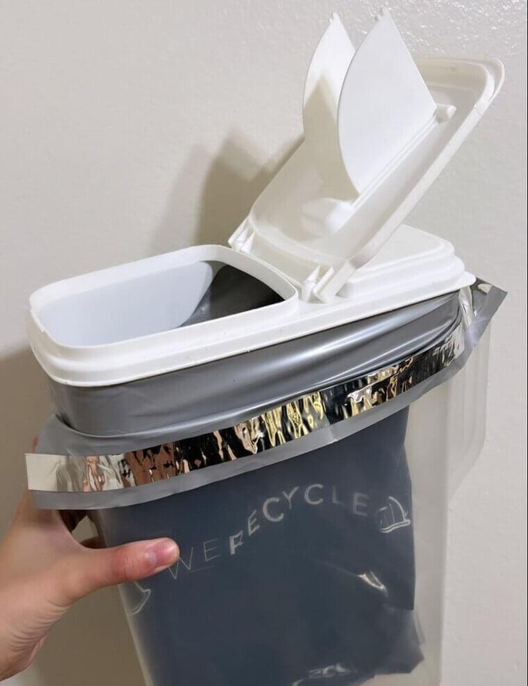 Sers-toi D'Un Container Pour Céréales Comme Poubelle Dans Ta Voiture