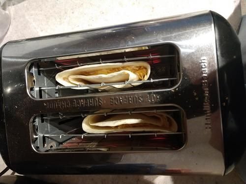 Quesadilla-Hack Im Toaster