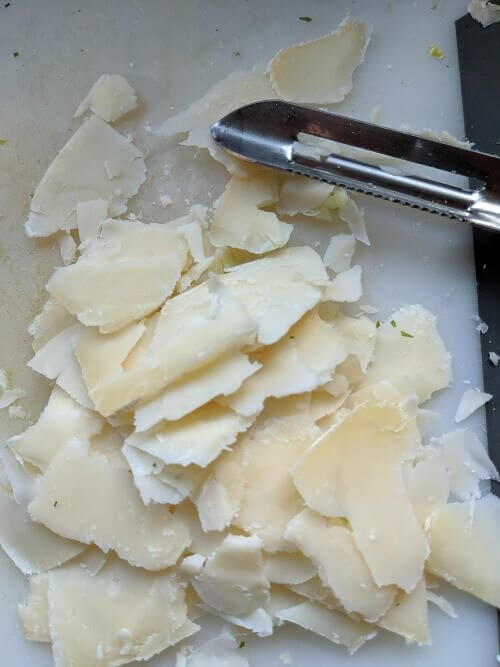 Gemüseschäler Als Käsehobel