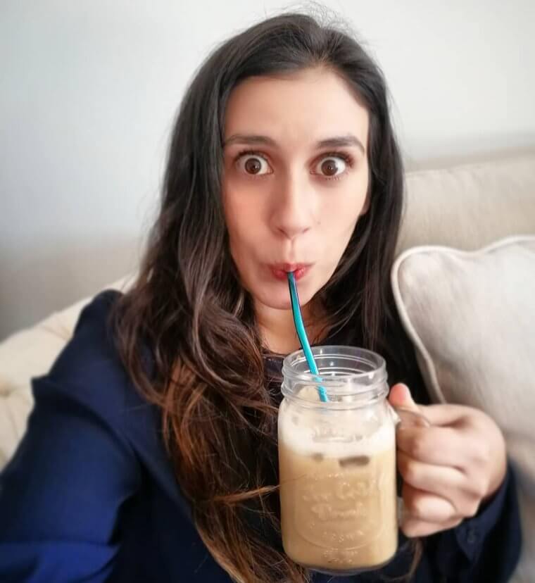Einfach Zubereiteter Eiskaffee