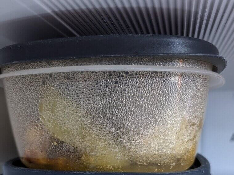 Storing Food in Tightly Sealed Containers in the Fridge