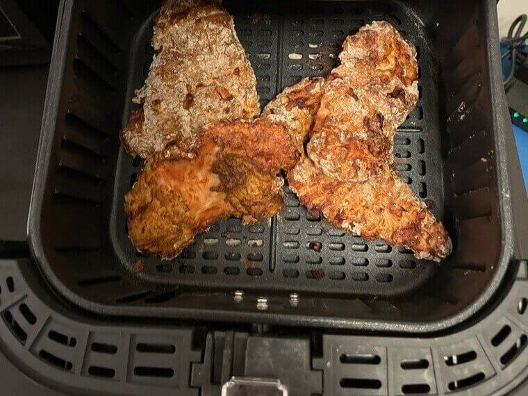 Air Fryer Overload Mistake