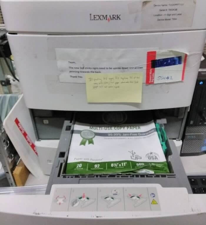 That's One Thick Piece Of Paper