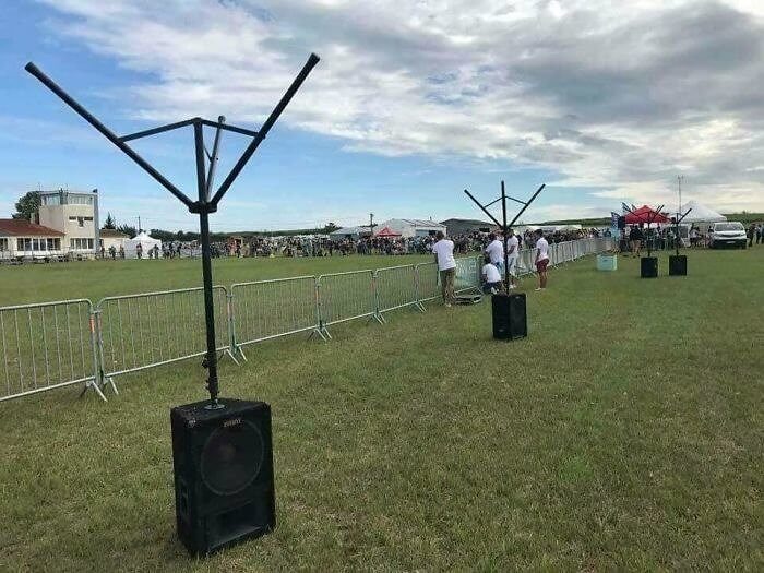 Those Are Some Strange Looking Umbrellas