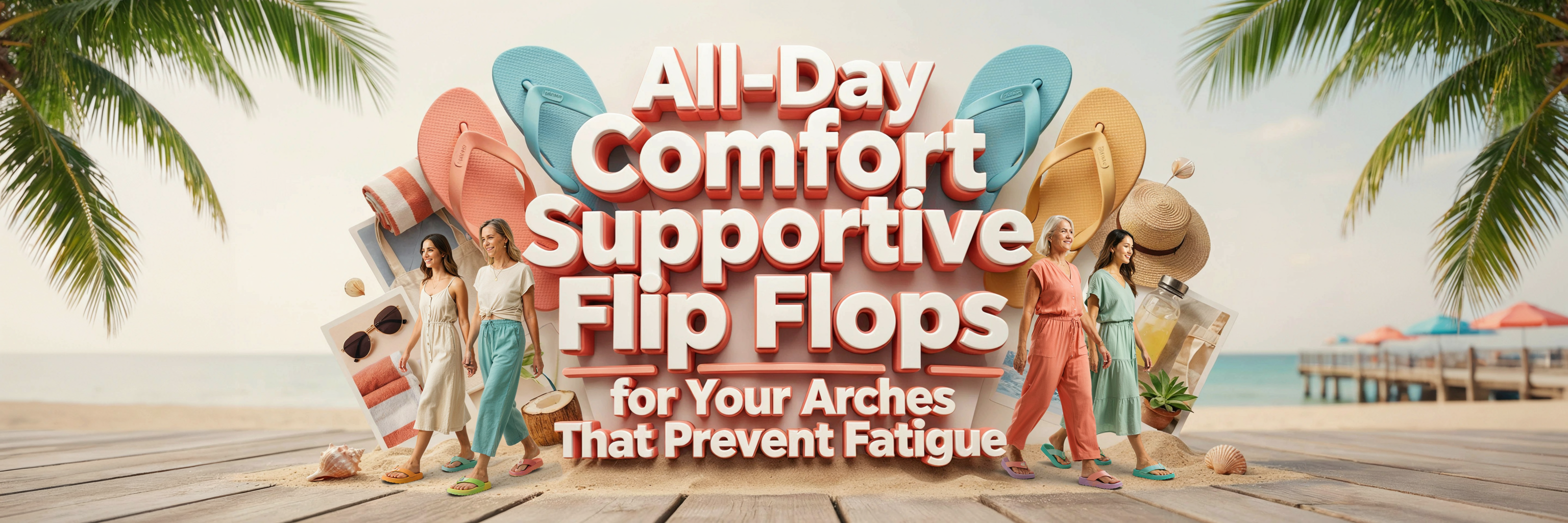 All-Day Comfort: The Best Supportive Flip Flops for Your Arches
