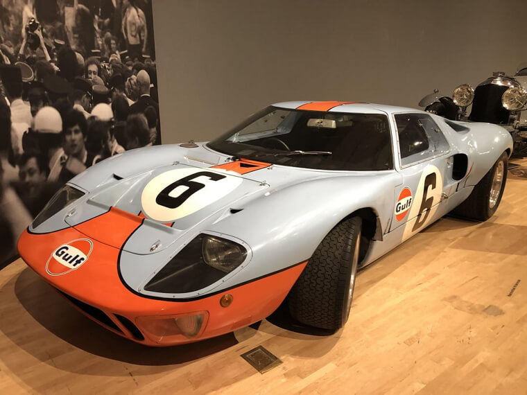 Ford GT40 Gulf de 1968: 11 millones de dólares, también participó en Le Mans