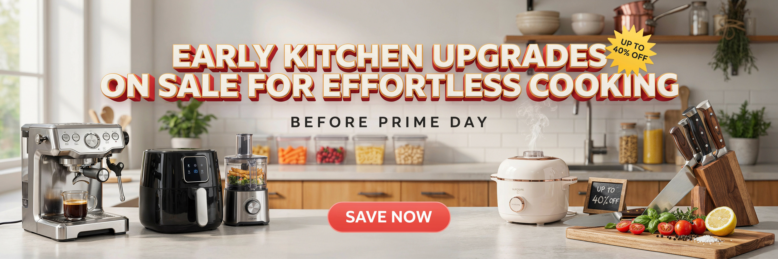 Early Kitchen Upgrades on Sale Before Prime Day