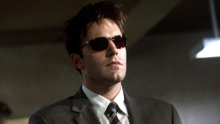 '데어데블'에서 벤 애플렉과 그의 열정적이지 않은 연기력