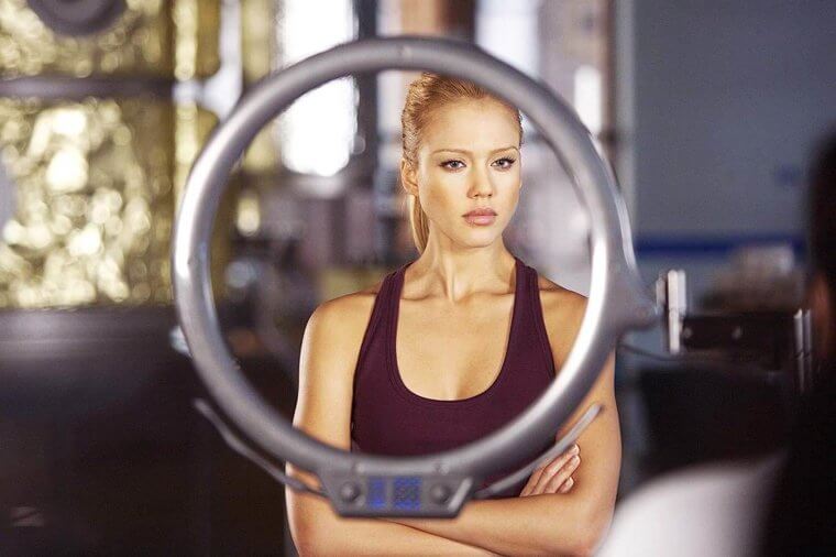 2005년 버전의 '판타스틱 4' 프랜차이즈의 제시카 알바