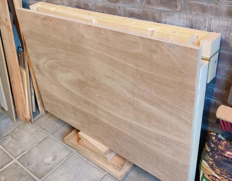 Build a Fold-Down Workbench to Save Space