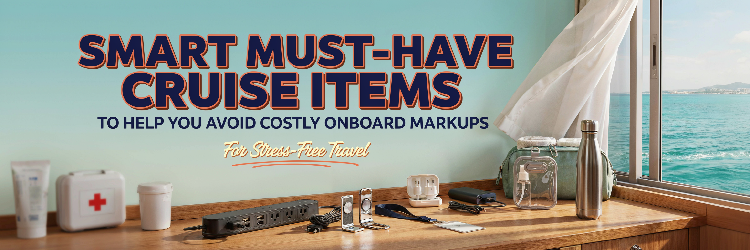 Must-Have Cruise Items to Help You Avoid Costly Onboard Markups