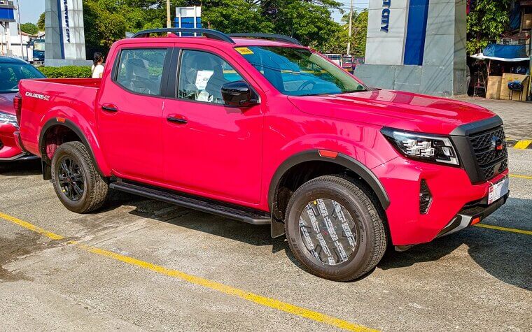 Pickup Trucks: Red (9.5%)