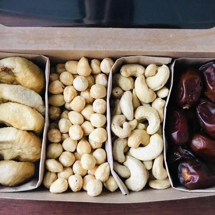 Les noix et les fruits secs
