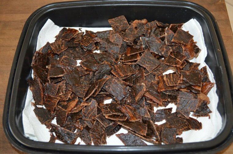 Le jerky/biltong