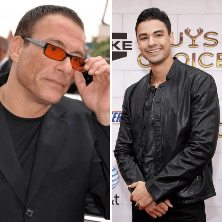 Jean-Claude Van Damme and Kristopher Van Varenberg