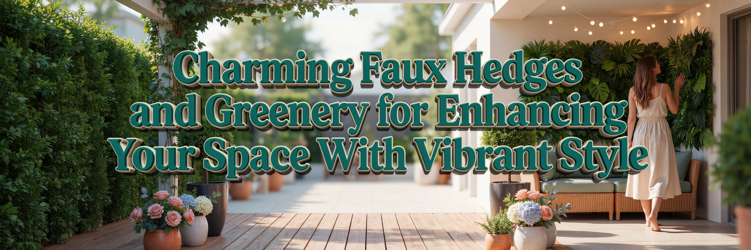 The Best Faux Hedges and Greenery for Enhancing Your Space