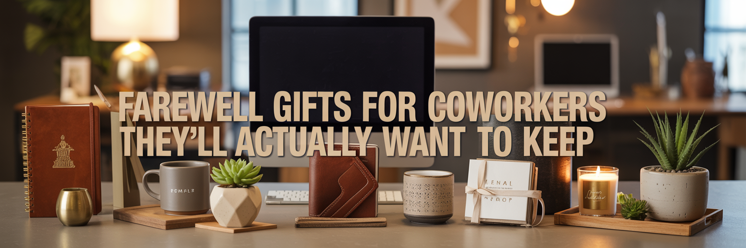 Farewell Gifts for Coworkers They’ll Actually Want to Keep
