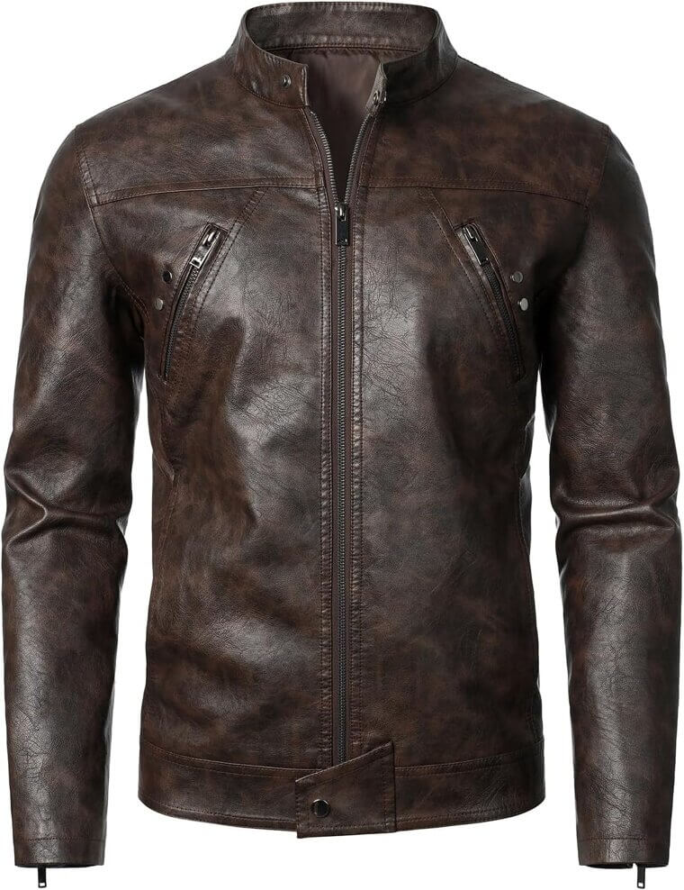 HOOD CREW Biker Jacket - Cool Style for Every Season 