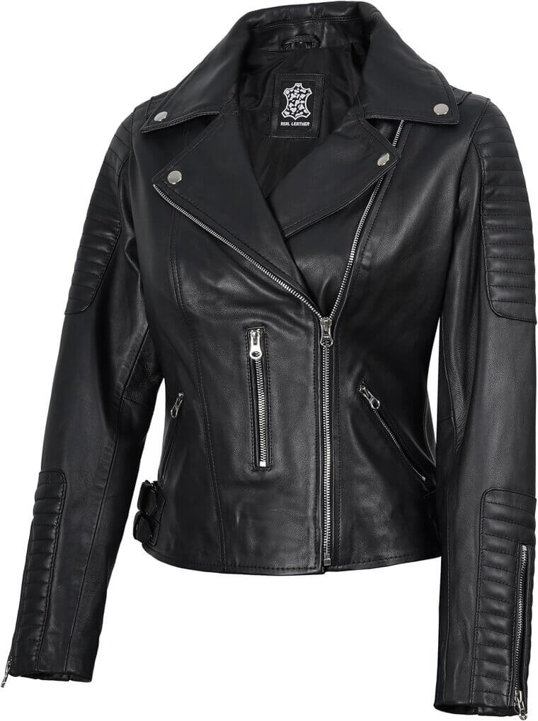 Decrum Leather Jacket - Stylish Winter Wardrobe Must-Have - Now 11% Off!