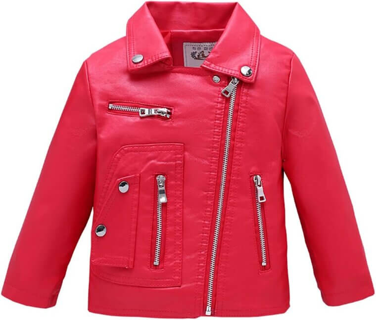 Trendy Kids Moto Jacket - Perfect Style for Ages 3-12 