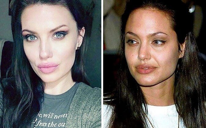Angelina Jolie doppelganger