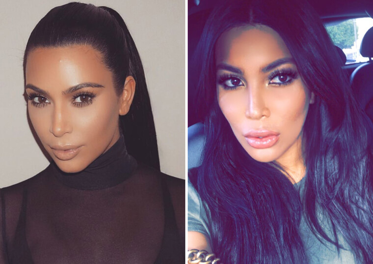 Kim Kardashian and This Instagram Model
