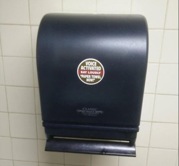 How Many People Screamed At This Paper Towel Dispenser?
