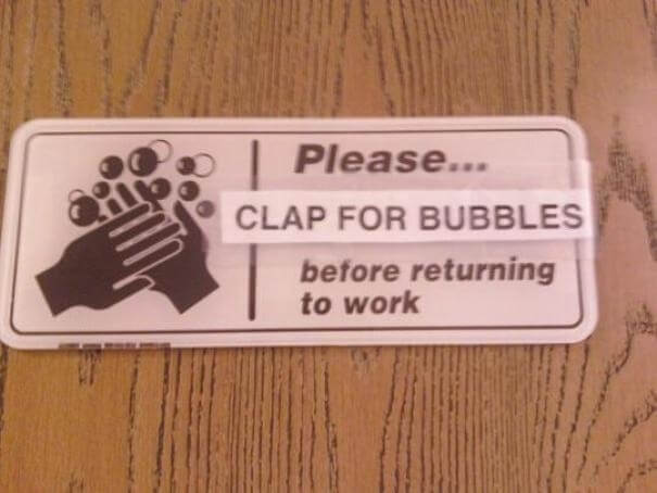 Cheer For The Bubbles That Don't Get Appreciated