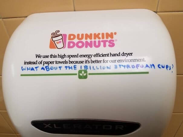 What About The Billion Styrofoam Cups?