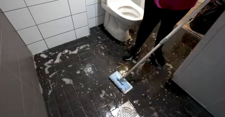 Mopping Without Sweeping First