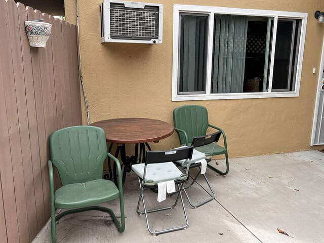 Neglected Outdoor Furniture