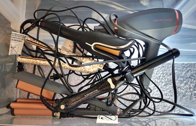 Unused Hair Appliances