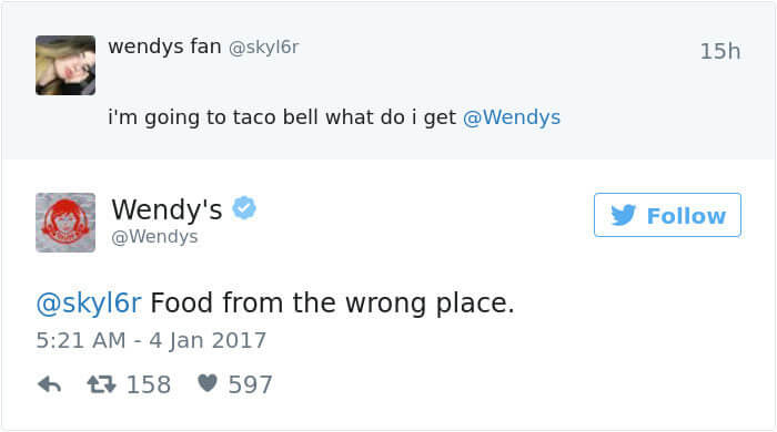 Leave Taco Bell And Go To Wendy's