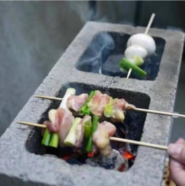 Una parrilla sencilla y fácil de limpiar