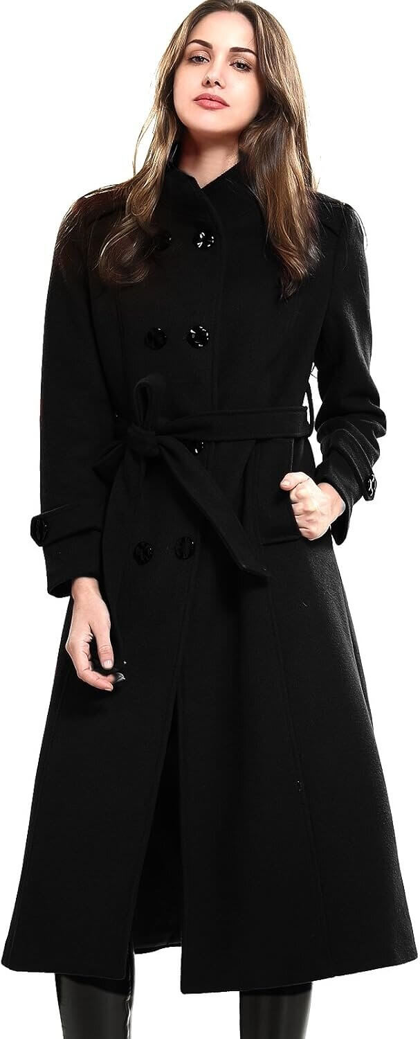 Escalier Wool Trench Coat - Stay Cozy and Stylish This Winter - Now 20% Off!