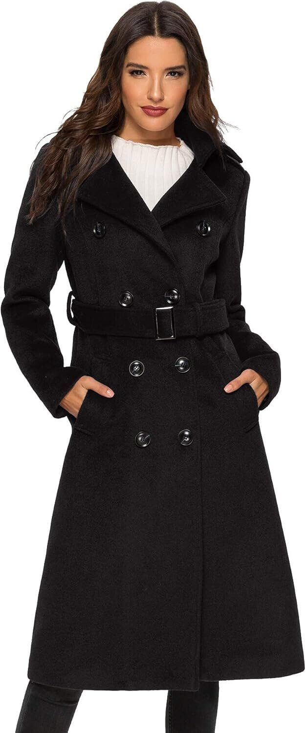 Escalier Wool Trench Coat - Stylish Warmth for Winter - Enjoy 10% Off!