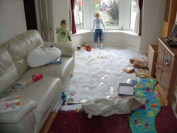 Bean Bag Mess