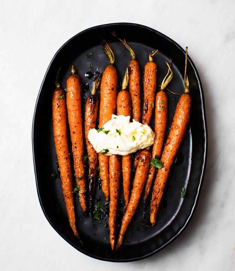 Drizzle Maple Syrup Over Carrots Instead of Refined Sugar for a Gorgeous, Glossy Caramelized Glaze