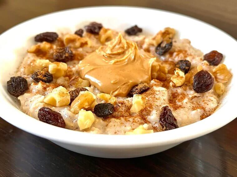 Swirl a Spoonful of Peanut Butter Into Your Morning Oats for a Toasted Flavor and Extra Protein