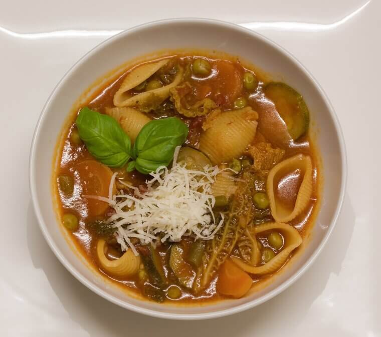 Toss a Leftover Parmesan Rind Into Minestrone Soup for a Luxurious, Hearty Broth