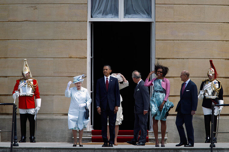 Auch inmitten hochkarätiger Events können die Dinge peinlich werden