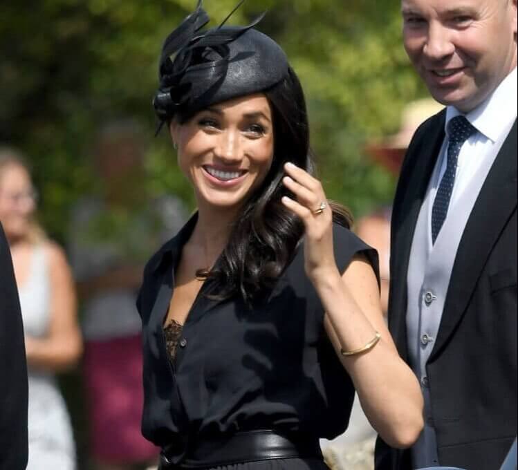 Das freizügige Kleid von Meghan Markle war ein Versehen