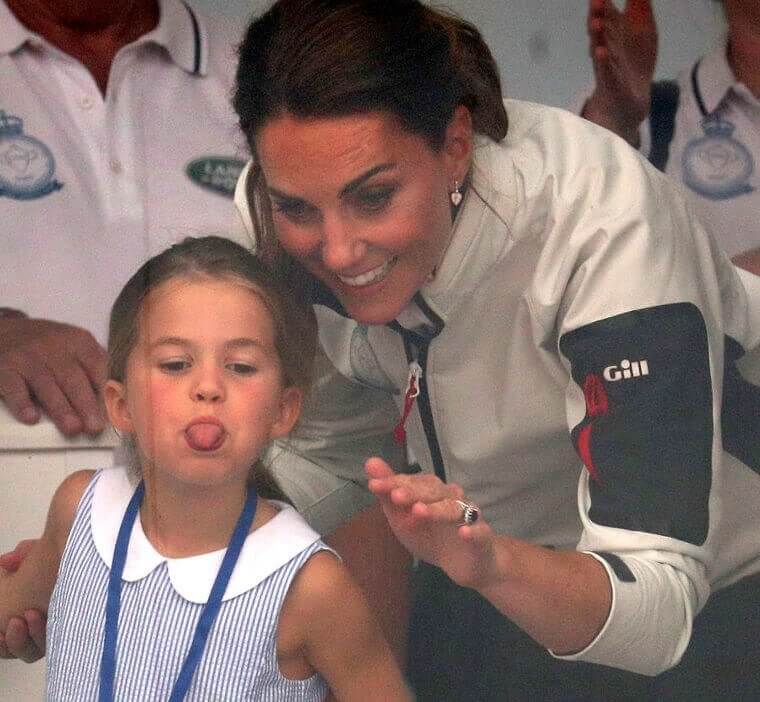 Prinzessin Charlotte erlebt einen Moment der Normalität als Kind