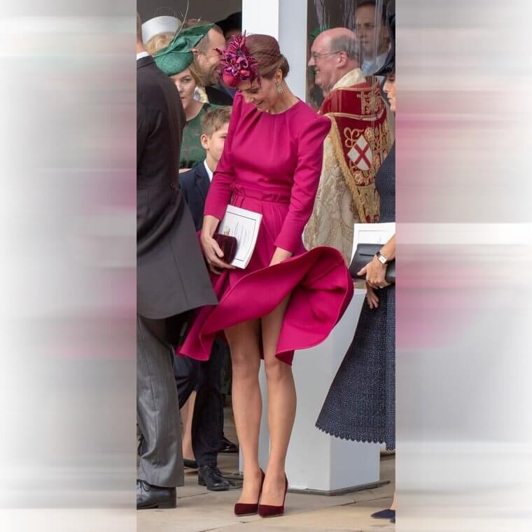 Kate Middleton imitiert Marilyn Monroe